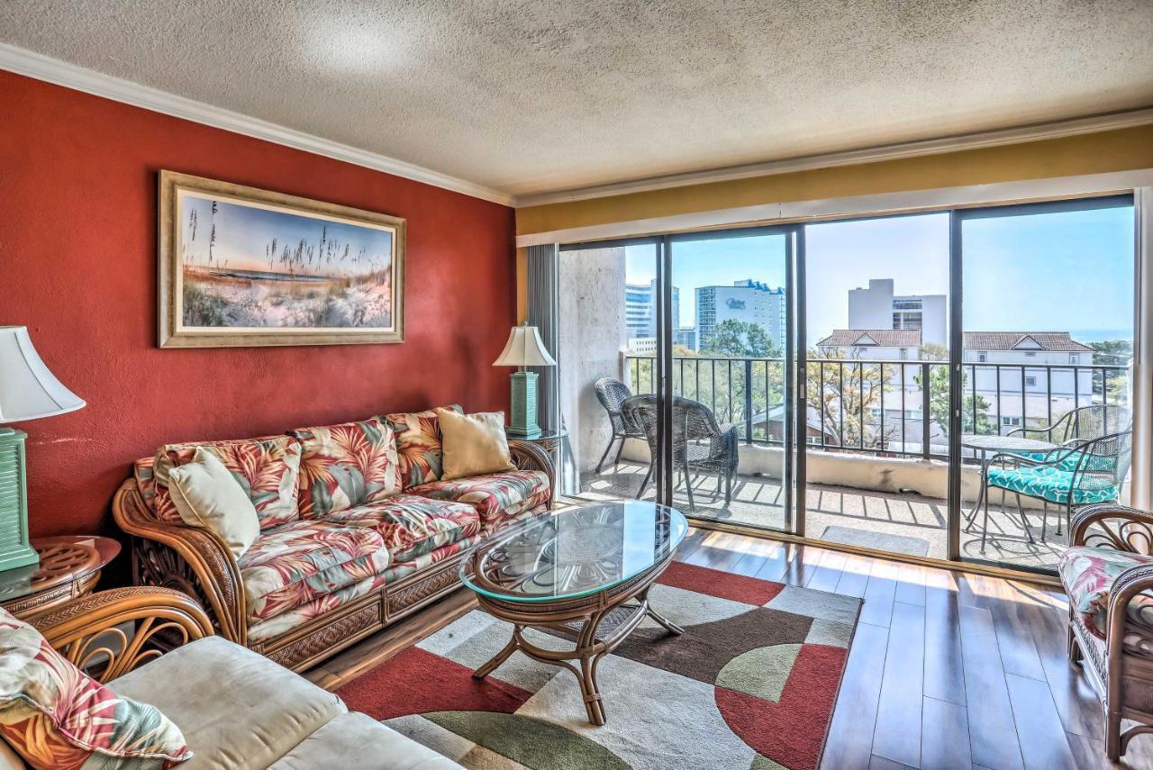 Myrtle Beach Condo, 1 Block To Ocean Shore! Экстерьер фото